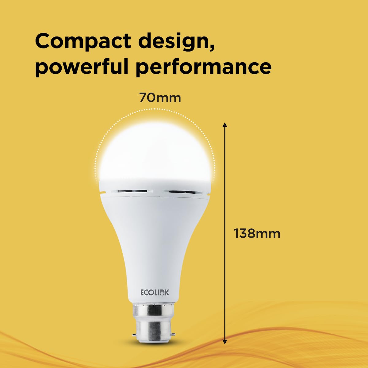 EcoLink 12 Watts Emergency Led Bulb