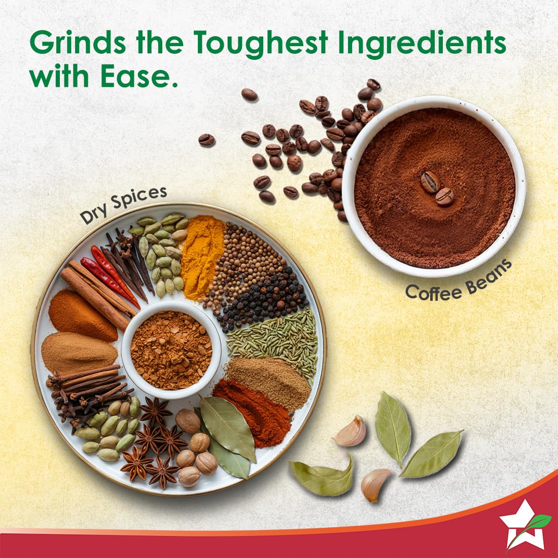 Wonderchef Nutri-blend 500W Mixer Grinder, 22000 RPM Motor, Smoothie Maker